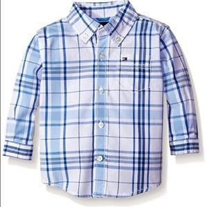 Tommy Hilfiger plaid button up